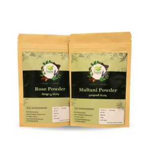 Rose and Multhani Powder